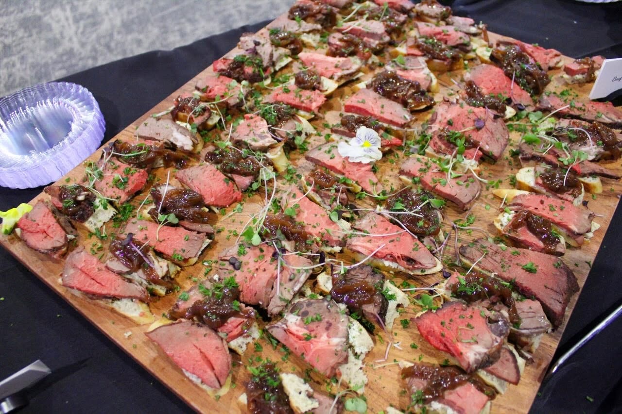 Beef Tenderloin Crostini